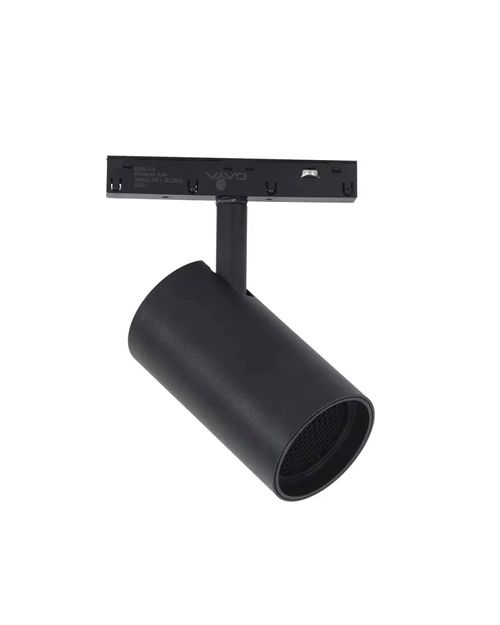 Spot de Trilho Led Mag Preto 12w 2700k Branco Quente 1955 Gaya