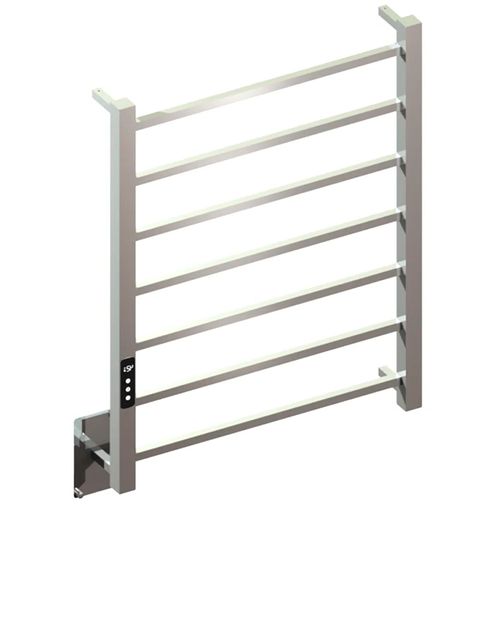 Toalheiro Térmico Quada Digital Fio Oculto Bivolt Grande Cromado Metalworks