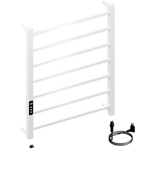 TOALHEIRO TÉRMICO QUADA DIGITAL BIVOLT GRANDE BRANCO METALWORKS