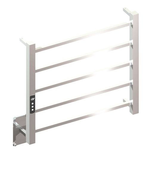 Toalheiro Térmico Quada Digital Fio Oculto Bivolt Pequeno Branco Metalworks