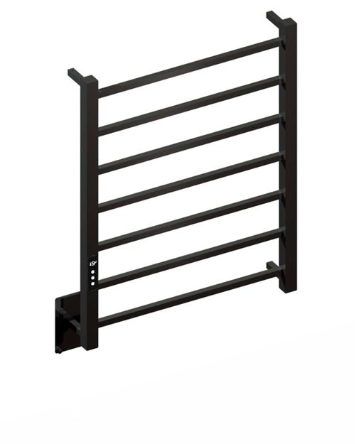 Toalheiro Térmico Quada Digital Fio Oculto Bivolt Grande Preto Metalworks