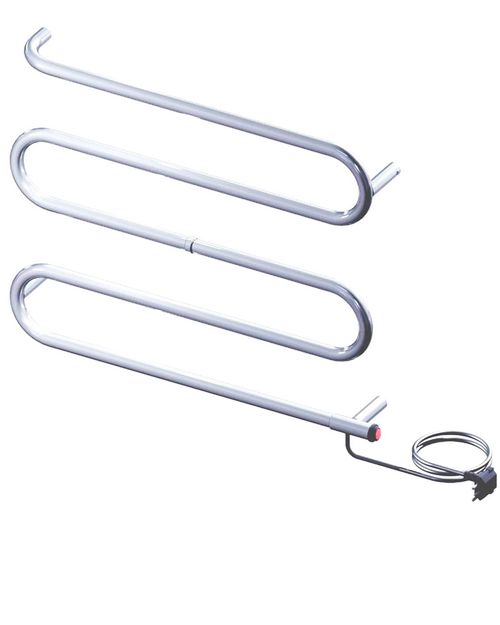 Toalheiro Térmico Round Fixo Pequeno 127v Inox Polido Metalworks