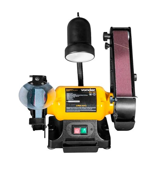 MOTO ESMERIL E LIXADEIRA DE CINTA 2 EM 1 MLV370 127V VONDER