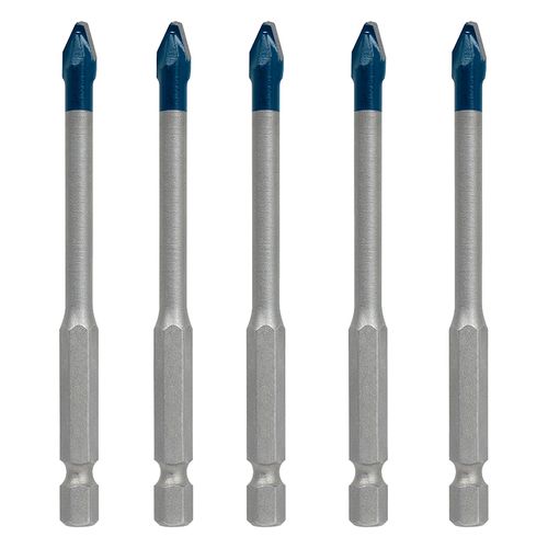 JOGO DE BROCAS HEX-9 HARD 4 A 10MM CERAMIC 5 PEÇAS BOSCH