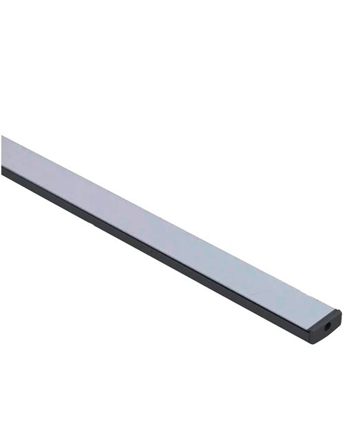 PERFIL LED SLIM DE SOBREPOR 3 METROS PRETO 1219 GAYA