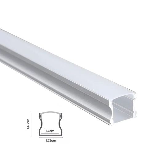 PERFIL LED POP DE SOBREPOR 3 METROS BRANCO 7375 GAYA