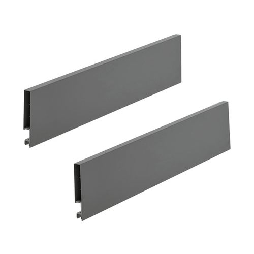 Lateral de Gaveta Fluence 95x550mm Titânio Rometal
