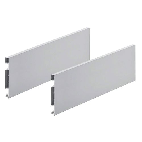 Lateral de Gaveta Fluence para Led 128 x 300mm Branca Rometal