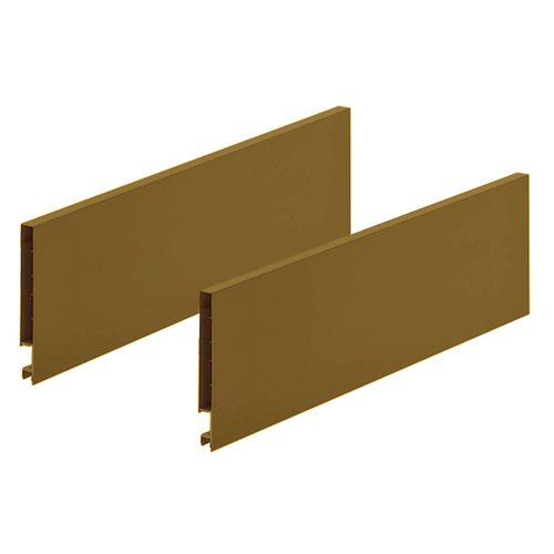 Lateral de Gaveta Fluence 95x350mm Inox Matte Rometal