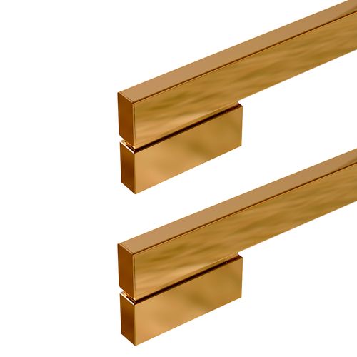 Puxador Moma Duplo 300mm Gold Zen