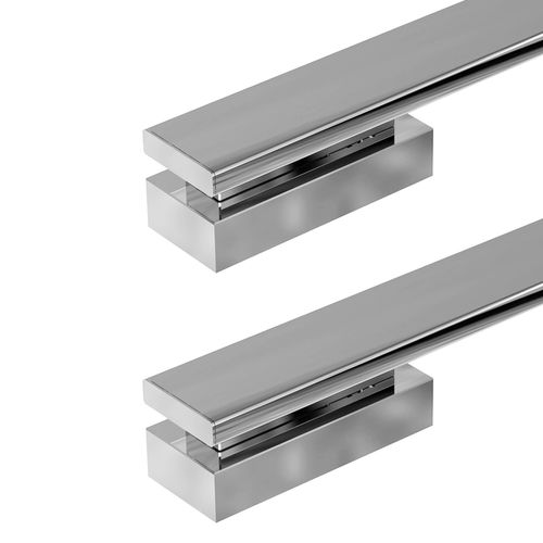 Puxador Home Duplo 1500mm Inox Polido Zen