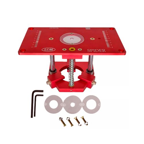 Base Spider para Tupia Laminadora Invertida Lcm