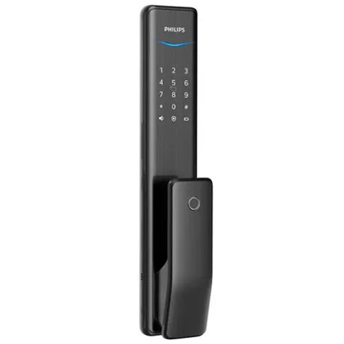 Fechadura Digital Push-pull Biometria Philips