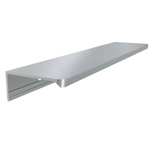 Puxador Cielo Sobrepor Rm-378 150mm Alumínio Natural Rometal