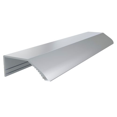 Puxador Aria Sobrepor Rm-388 100mm Alumínio Natural Rometal