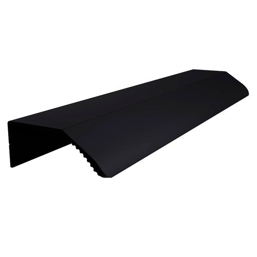 Puxador Aria Sobrepor Rm-388 100mm Preto Fosco Rometal