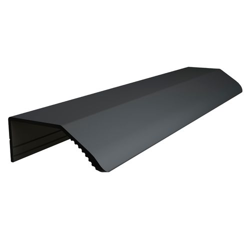 Puxador Aria Sobrepor Rm-388 200mm Titânio Fosco Rometal