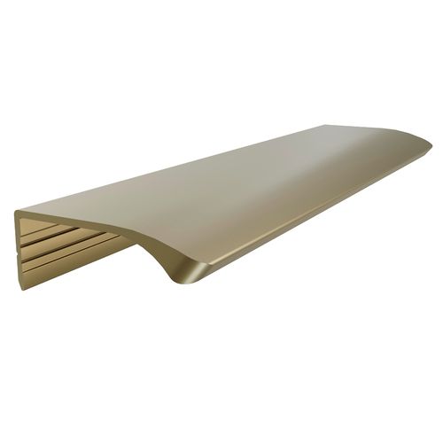 Puxador Luna Sobrepor Rm-414 150mm Champagne Claro Rometal
