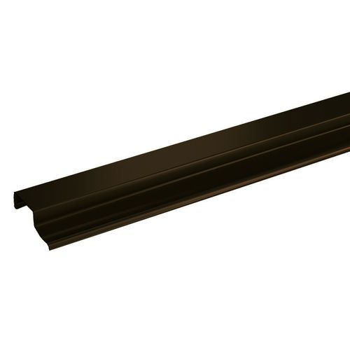 Puxador Perfil Safira Rm-407 15mm 3 Metros Preto Fosco Rometal