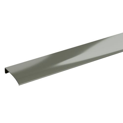 Puxador Perfil Quartzo Rm-413 3 Metros Acabamento Inox Polido Rometal