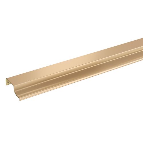 Puxador Perfil Safira Rm-407 15mm 3 Metros Champagne Claro Rometal