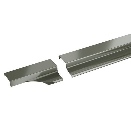 PUXADOR PERFIL SAFIRA RM-407 3 15MM METROS ACABAMENTO INOX POLIDO ROMETAL