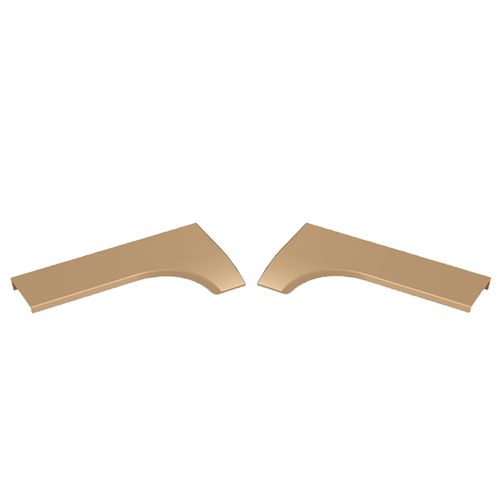 Ponteira Quartzo Pe-413 D/e 18mm Champagne Claro Rometal