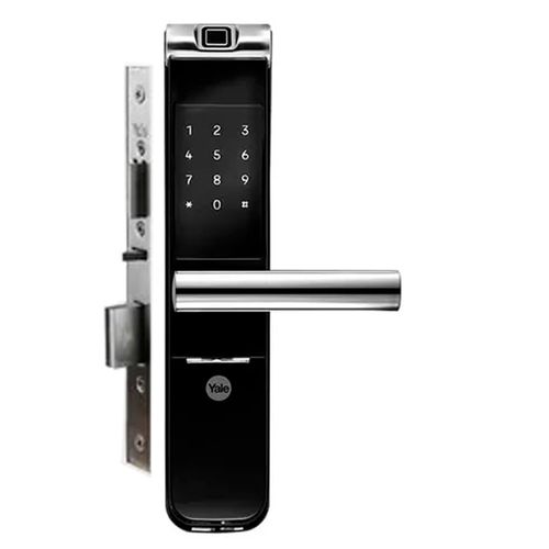Fechadura Digital Ymf 40a de Embutir Trinco Reversível Yale