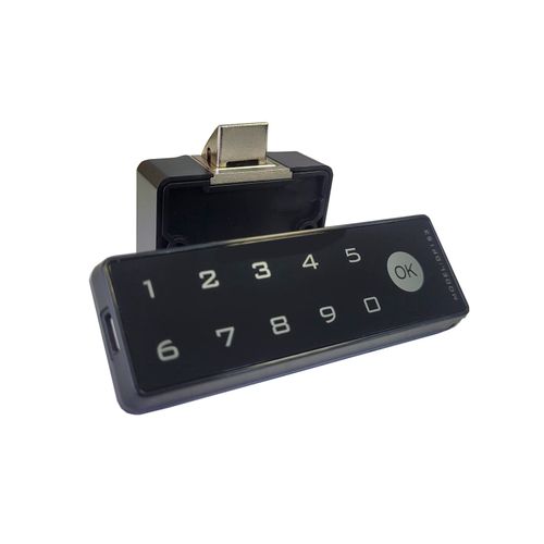 Fechadura Digital Slim Lock Horizontal para Gaveta Ecce