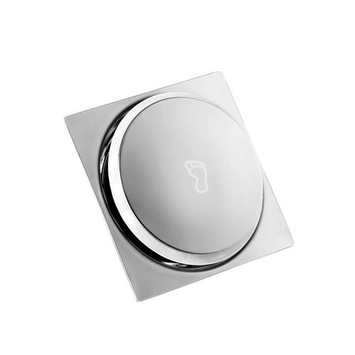 Ralo Sistema Click 10 X 10cm Inox Polido Flvx Hidro