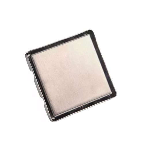 Ralo Oculto Duplo 15 X 15cm Inox Flvx Hidro