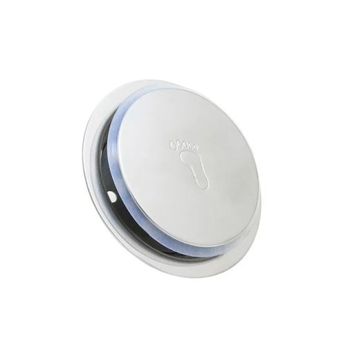 Ralo Sistema Click Redondo 15 X 15cm Inox Polido Flvx Hidro