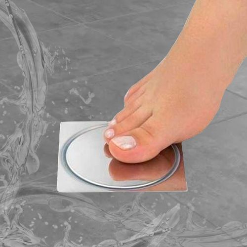 Ralo Sistema Click 10 X 10cm Preto Flvx Hidro