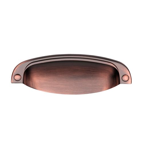 Puxador Concha Vivaro Il-115 96mm Cobre Velho Italy Line