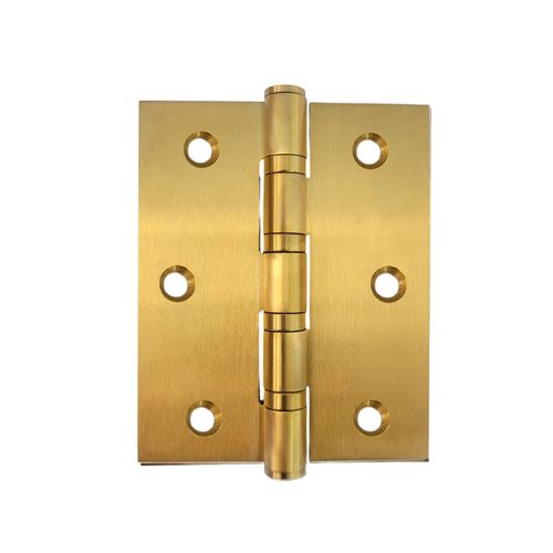 Dobradiça 3 X 2.1/2 Inox Dourado Escovado Bskf