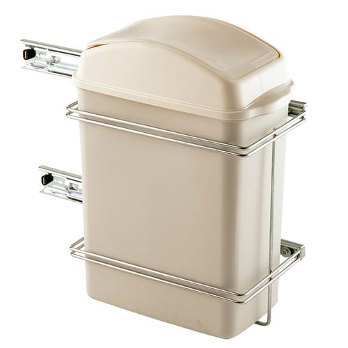 Lixeira Simples 8.8 Litros Deslizante 5008 Cromada Masutti