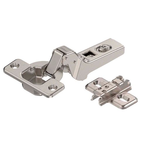 Dobradiça 35mm Clip 100º Super Curva + Calço Blum