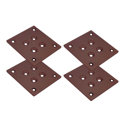 Fixador Piso e Teto para Perfil Link Corten Rometal
