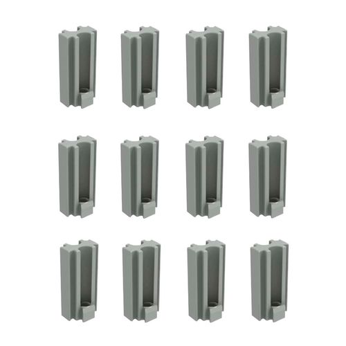 CONECTOR LINK PRETO RETO EMABALAGEM C/12 UNIDADES ROMETAL