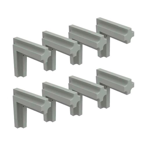 CONECTOR LINK PRETO 45º EMBALAGEM C/8 UNIDADES ROMETAL