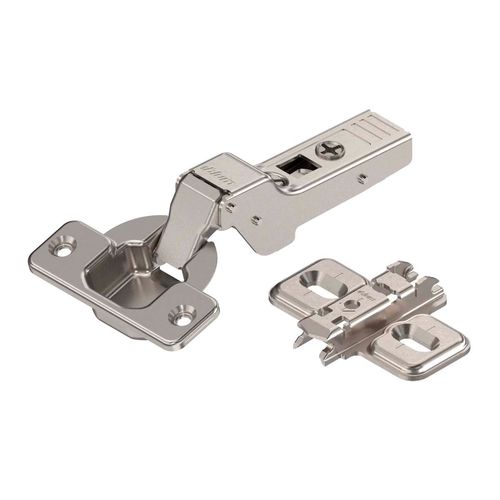 Dobradiça 35mm Clip 95º Curva com Blumotion + Calço Blum