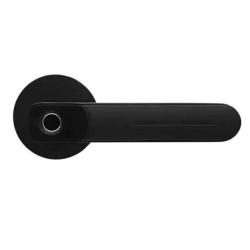 Fechadura Digital com Biometria de Embutir Sl130 Preta Papaiz