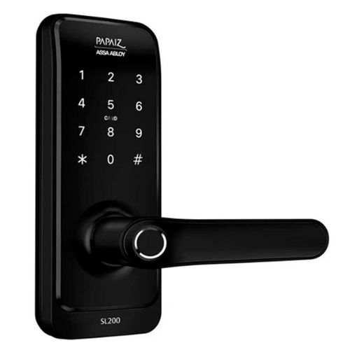 Fechadura Digital Lock Sl205 Biometria Senha Cartão