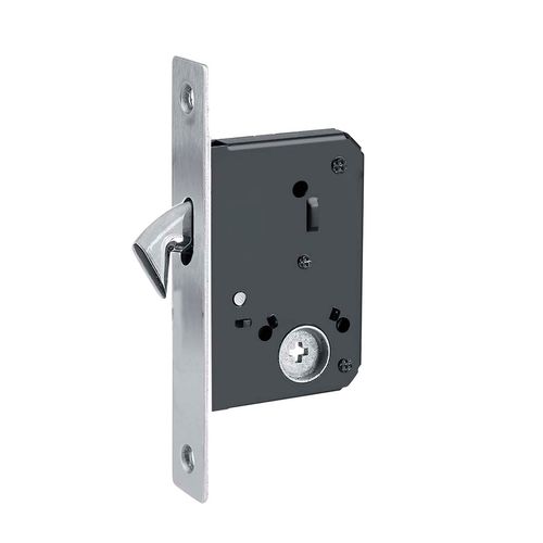 Fechadura Bico de Papagaio Banheiro 45mm Cromada Hafele