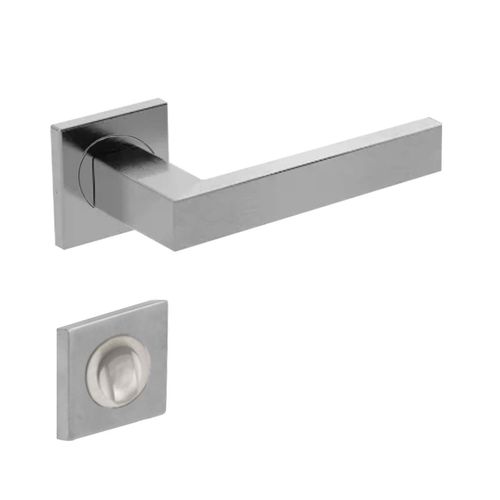 Fechadura Banheiro Schiller 55mm Inox Escovado Hafele