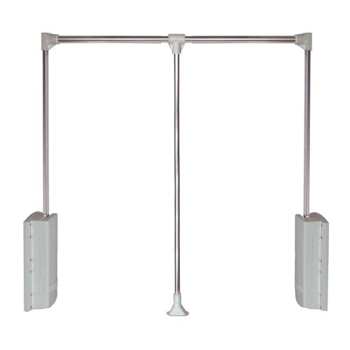 CABIDEIRO BASCULANTE SLOW 660-890MM PRATA E CROMADO FGV/TN