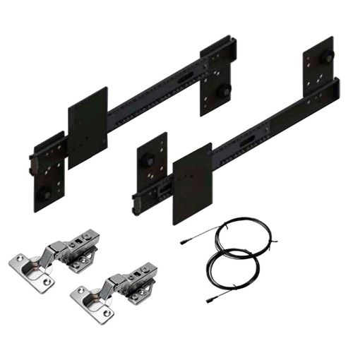 Sistema Rivelato Embutido 650mm Escamoteável 15 a 20mm Rometal