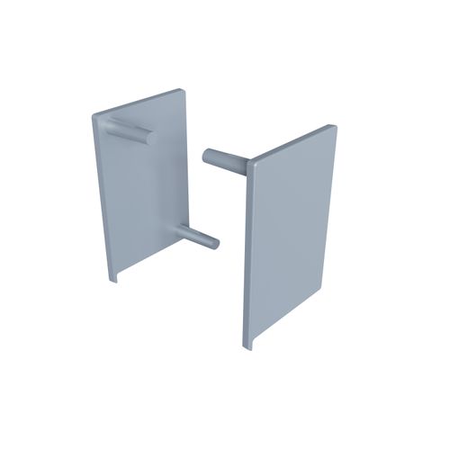 Ponteira Rm-176/181/189 Lisa para 15mm Cromo Acetinado Rometal