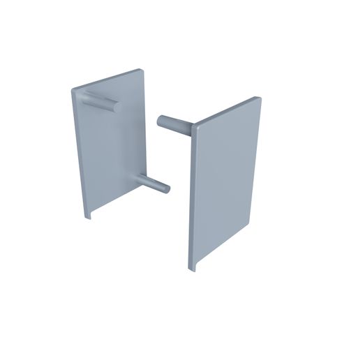 Ponteira Rm-176/181/189 Lisa para 15mm Champagne Claro Rometal