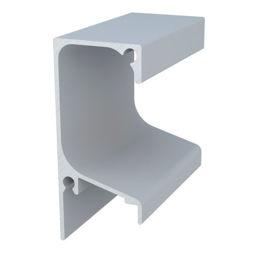 PUXADOR PERFIL RM-053 3 METROS PARA 18MM INOX POLIDO ROMETAL
